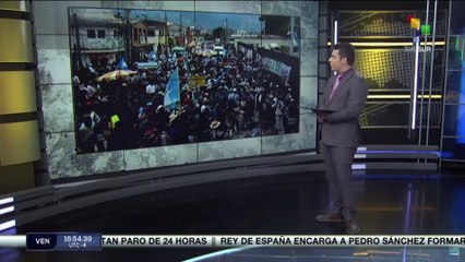 Guatemala: Movimientos sociales respaldan paro nacional contra judicialización del proceso electoral