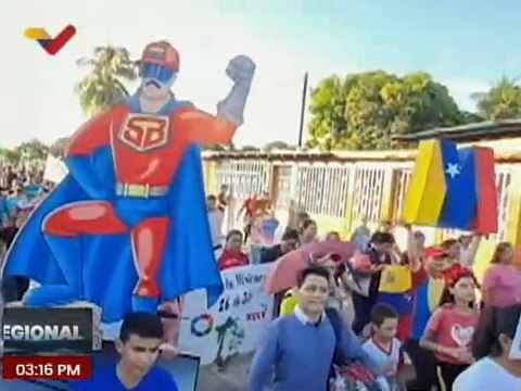 Barinas | Habitantes de la parroquia Corazón de Jesús marcharon en respaldo del Pdte. Maduro