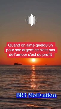Quand on aime quelqu'un pour son argent ce n'est pas de l'amour c'est du profit #motivation #motivational #motivationalvideo #conseil #conseils