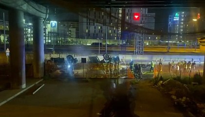 Pullman precipita da cavalcavia, strage a Mestre