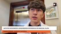 Artistas misioneros adquirieron experiencia en Mar del Plata