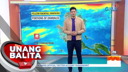 Скачать видео: Yellow rainfall warning, nakataas ngayon sa ilang bahagi ng Zambales; Pag-uulan sa ilang lugar, epekto ng hanging Habagat na pinalalakas at hinihila ng Bagyong #JennyPH - Weather update today as of 7:26 a.m. (October 4, 2023) | UB