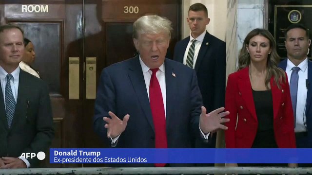 Trump comparece ao segundo dia do julgamento de fraude em Nova York