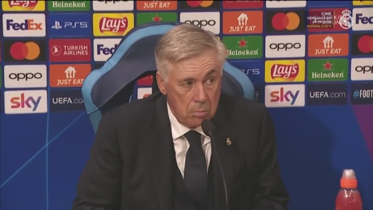 ANCELOTTI, rueda de prensa POSTPARTIDO al NÁPOLES vs. REAL MADRID