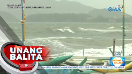 Mga mangingisda, pinagbawalan nang pumalaot dahil sa malalakas na alon at hangin | UB