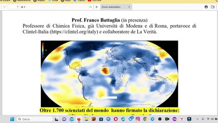816-il Presidente alister Walter Pansini ,cambio climatico 6 ottobre 20:30