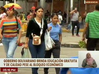 Miranda | Habitantes del municipio Sucre destacan que el regreso a clases fue todo un éxito
