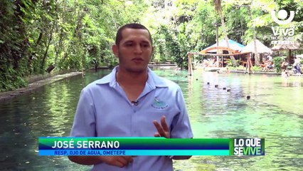 Ojo de Agua, el destino preferido por turistas en la Isla de Ometepe