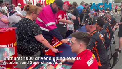 Race fans meet the Bathurst 1000 drivers