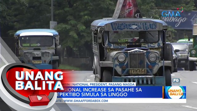 Panayam kay Obet Martin, National President, Pasang Masda (October 4, 2023) | UB