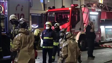 Kimyasal madde patladı, binalar boşaltıldı