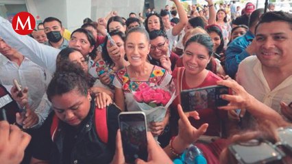 INE detecta posibles actos de precampaña anticipados de Sheinbaum