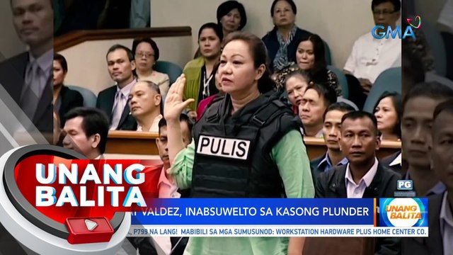 Napoles at Valdez, inabsuwelto sa kasong plunder | UB