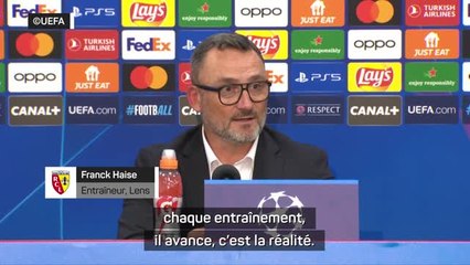 Lens - Haise : "Wahi est un buteur de grande qualité”