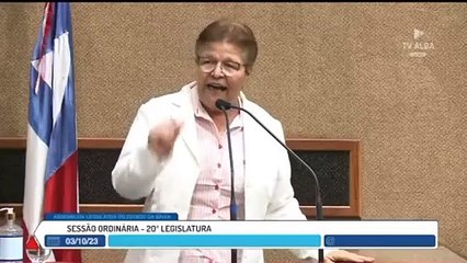 Branca, deputada do PT diz ter “orgulho de ser preta” na ALBA; veja vídeo