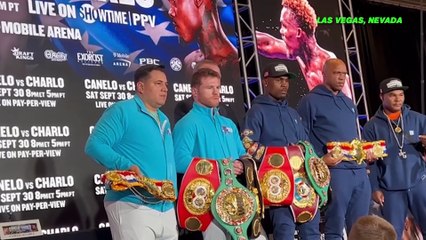 Así fueron las palabras de Canelo previo a su pelea contra Charlo