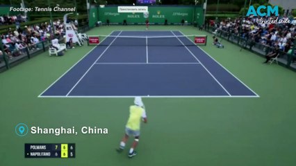 Aussie tennis player disqualified after smashing ball into umpire’s face