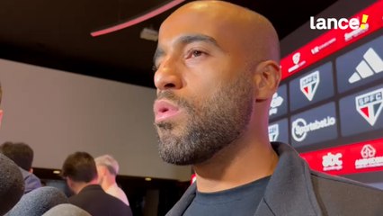 Lucas Moura se diz realizado por voltar ao São Paulo, e evita falar do futuro