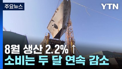 8월 생산 2.2%↑...반도체 반등에 30개월 만에 최대 폭 증가 / YTN