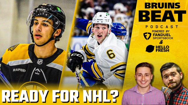Are Matthew Poitras and Mason Lohrei Ready to Make Bruins? | Bruins Beat