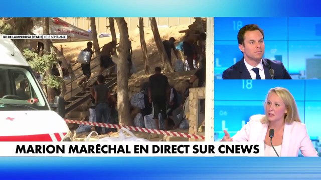 Marion Maréchal _ _ll faut un blocus qui ramène les bateaux de migrants vers les