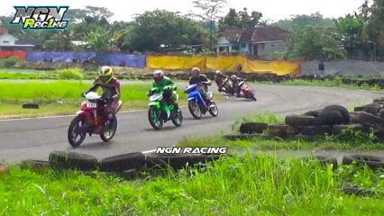 BEBEK GORENG 2 TAK MENOLAK PUNAH, BALAP MOTOR YAMAHA FIZR ROAD RACE