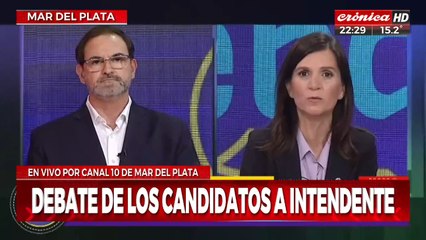 Se realizó el debate entre candidatos a intendentes de Mar del Plata