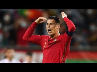 Cristiano Ronaldo devient le meilleur buteur au niveau international avec 111 buts.