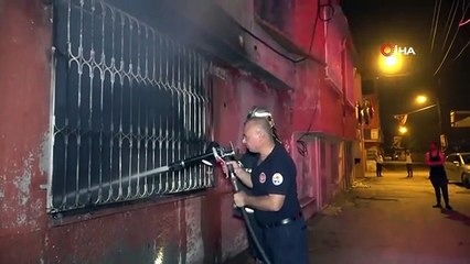 Adana'da Müstakil Ev Kundaklandı