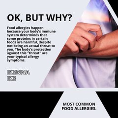 | IKENNA IKE | MOST COMMON FOOD ALLERGIES: HOW COMMON ARE THEY? WHY DO WE HAVE THEM? (PART 1) (@IKENNAIKE)