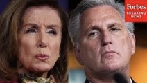 SHOCK CLAIM: McCarthy Says Pelosi Promised To Always Back Him If Speakership Ouster Attempt Occurred