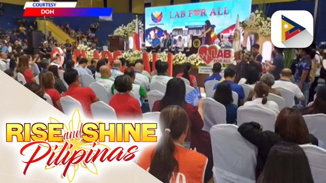 First Lady Liza Araneta-Marcos, nakiisa sa 'Lab For All' caravan sa Nueva Ecija