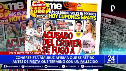 Rosselli Amuruz sobre crimen en Lince: "No tuve nada que ver con la organización de esa reunión"