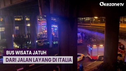 Bus Wisata Jatuh dari Jalan Layang di Italia, 21 Penumpang Meninggal