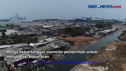 Viral Tanggul Raksasa Pembatas Laut Muara Baru Bocor, Ini Penjelasan Heru Budi