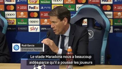 Naples - Garcia pense que son équipe méritait le nul