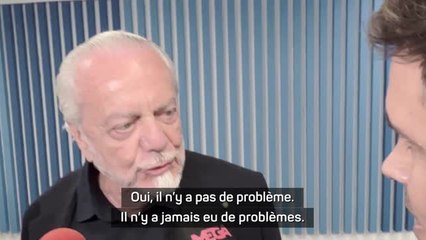 Download Video: Naples - De Laurentiis démend un problème avec Osimhen