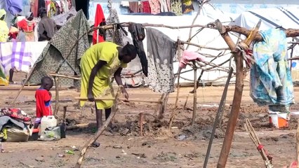 شاهد: ظروف إنسانية قاسية ومجاعة تلاحق اللاجئين حتى الحدود الجنوبية للسودان