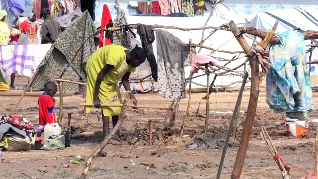 شاهد: ظروف إنسانية قاسية ومجاعة تلاحق اللاجئين حتى الحدود الجنوبية للسودان