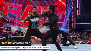 Bálor _ Priest to battle Rhodes _ Uso for the titles at WWE Fastlane_ Raw highlights_ Oct. 2_ 2023(1080P_HD)