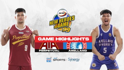 NCAA 99 Men's AU vs Perpetual (Highlights) | NCAA Season 99