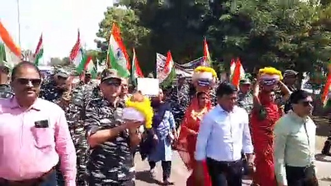 Mitti Kalash Padyatra took out under Meri Maati Mera Desh campaign