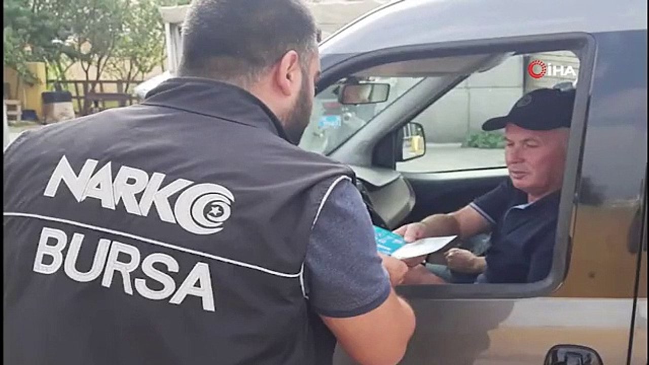 La Direction de la branche des stupéfiants du département de police de Bursa a informé les citoyens sur la lutte contre la drogue