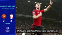 Højlund urges Manchester United to 'stick together'