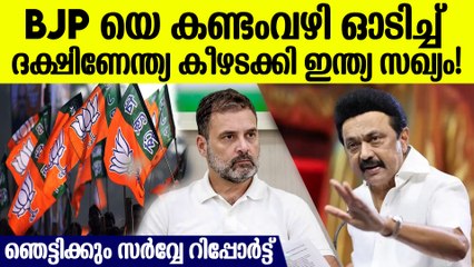 കേരളത്തിലും  തമിഴകത്തും ഇന്ത്യ മുന്നണി തന്നെ തിളങ്ങും, ഞെട്ടിക്കും സര്‍വ്വേ ഫലം
