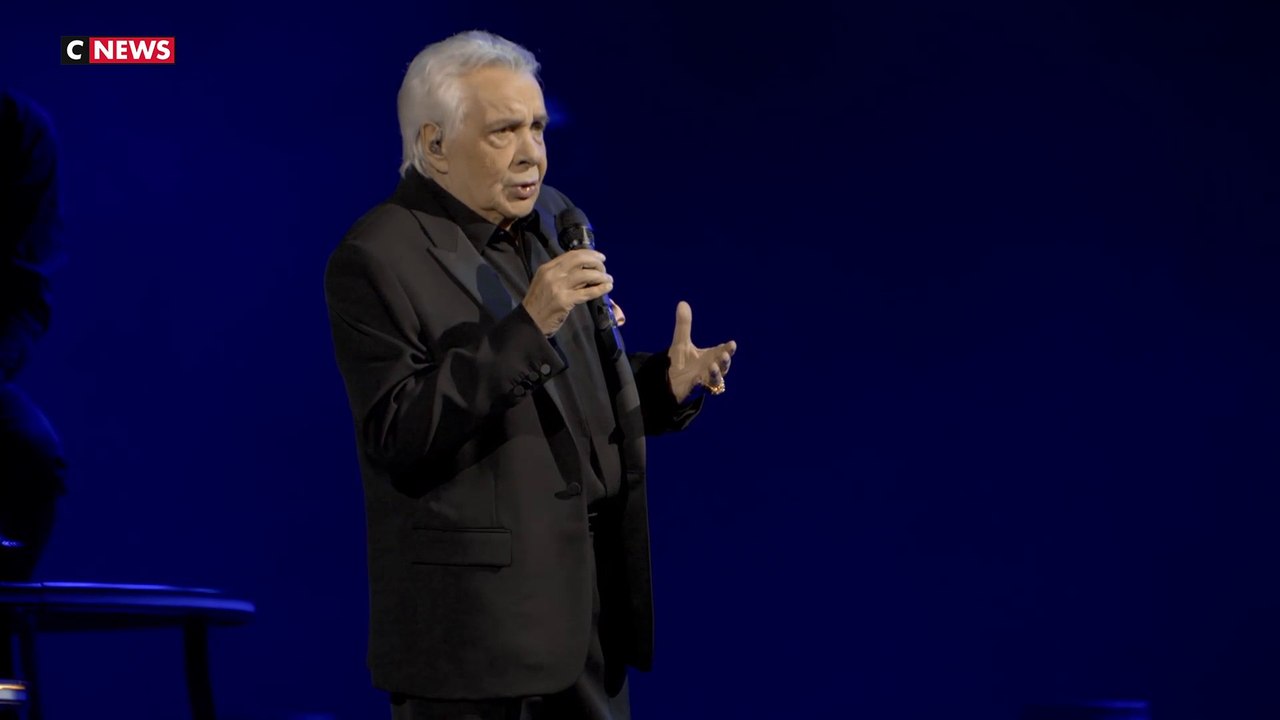 Concert de Michel Sardou : les spectateurs conquis