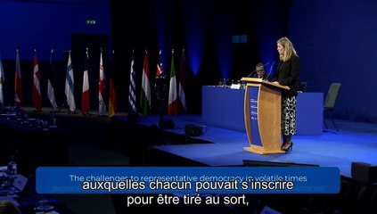 Discours - Conférence européenne des présidentes et présidents de Parlement - « Les défis de la démocratie représentative en période d’instabilité » - Dublin 28 septembre 2023 - Jeudi 28 septembre 2023