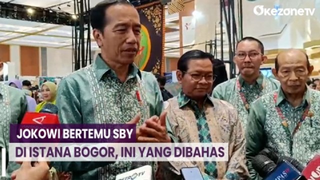 Bertemu SBY Satu Jam di Istana Bogor, Jokowi: Silahturahmi dan Bahas Pemilu 2024