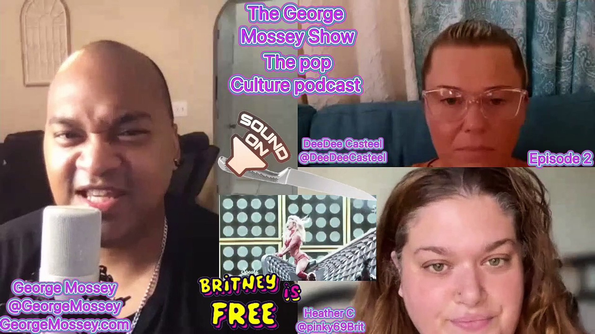 ⁣The George Mossey Show: The Pop Culture Podcast EP2 Cohost DeeDee & Heather C