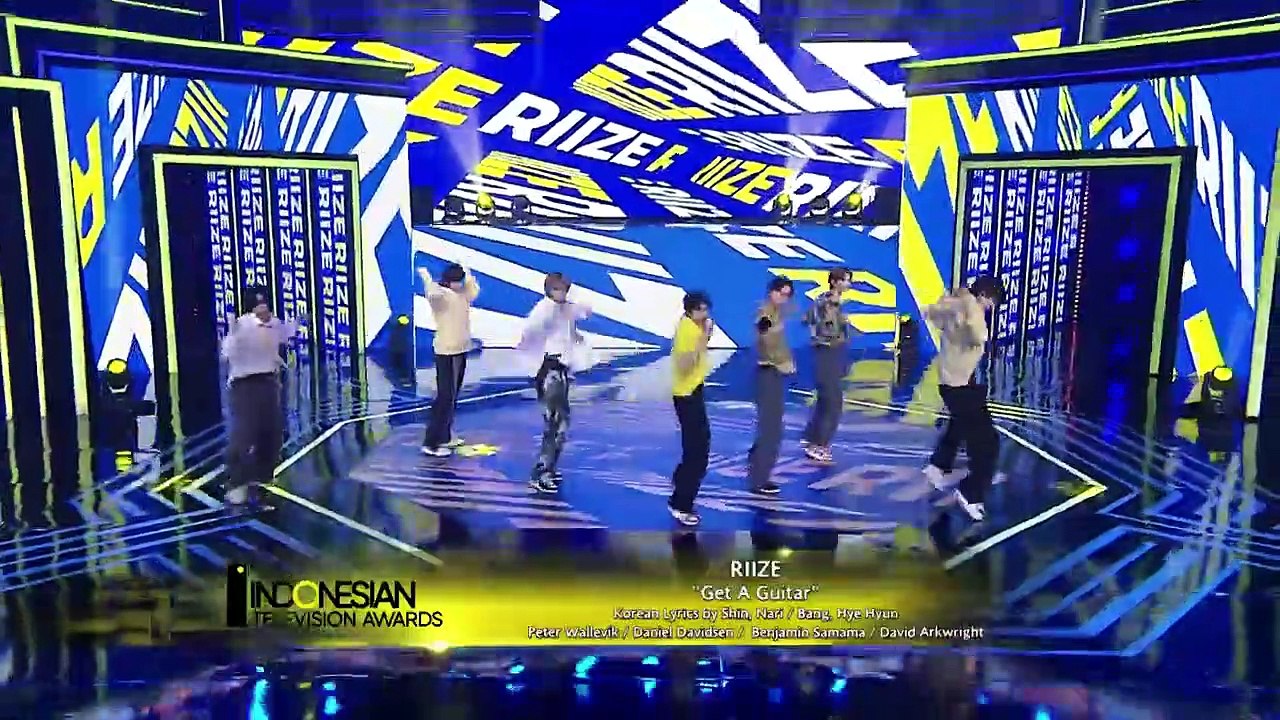 RIIZE 'Get A Guitar' in INDONESIAN TELEVISION AWARDS 2023
